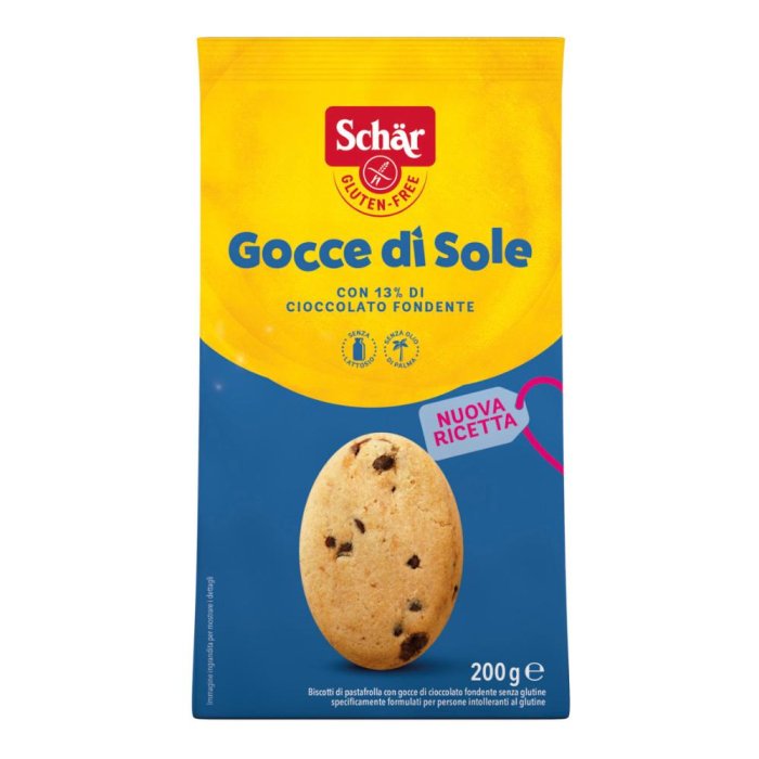 Schar Gocce Di Sole Biscotti Senza Glutine Confezione 200 Gr