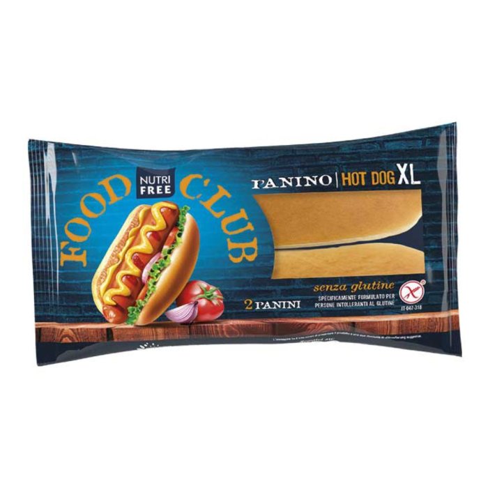 Nutrifree Panino Hot Dog Xl 2 Pezzi Da 65 G