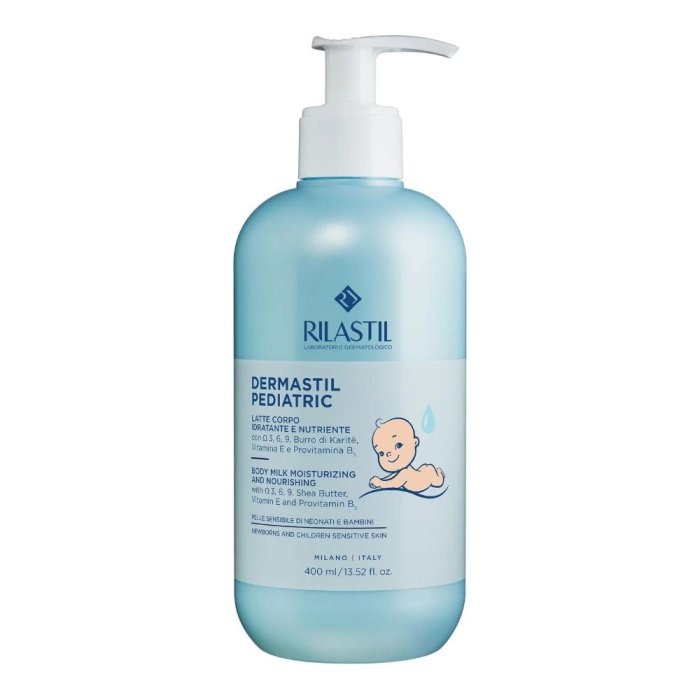 Rilastil Dermastil Pediatric - Latte Corpo Idratante e Nutriente 400 ml