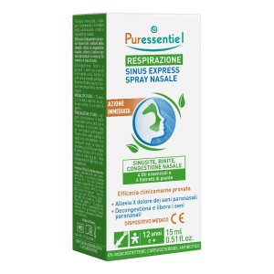 Puressentiel Respirazione - Sinus Express Spray Nasale 15ml