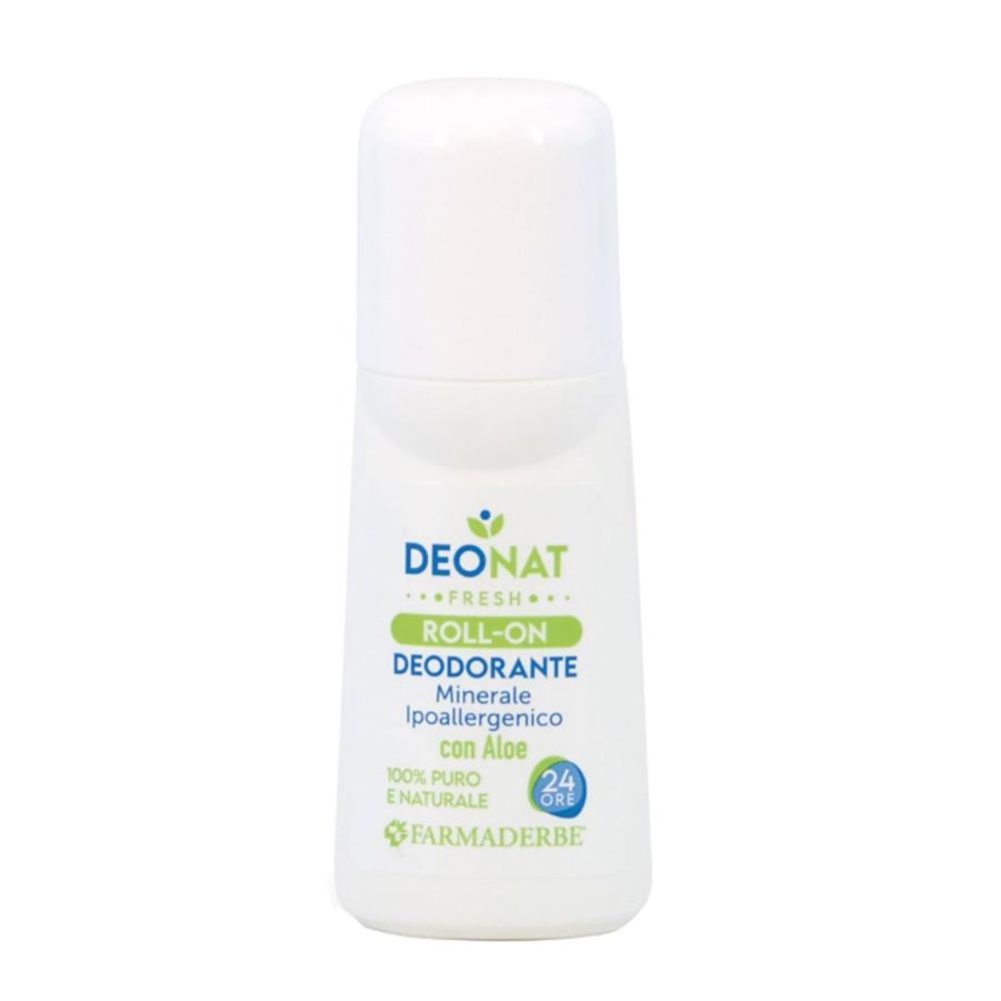 Farmaderbe Deonat Fresh Deodorante Roll On Senza Profumo 65ml