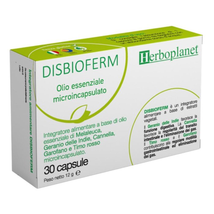 Disbioferm Integratore per la Digestione, 30 Caspule