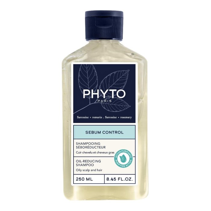 Phyto Sebo Control Shampoo Seboregolatore Cuoio Capelluto E Capelli Grassi 250ml
