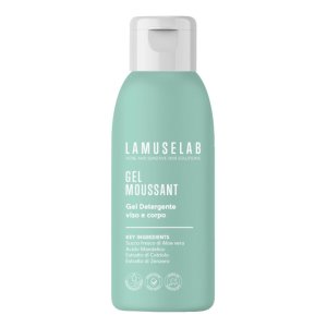 LaMuseLab Sapone Gel Moussant Detergente Viso e Corpo, 100ml