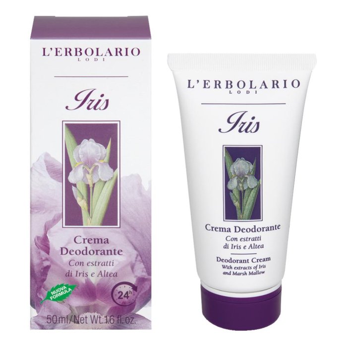 Iris Crema Deodorante 50 ml - crema deodorante per uso quotidiano