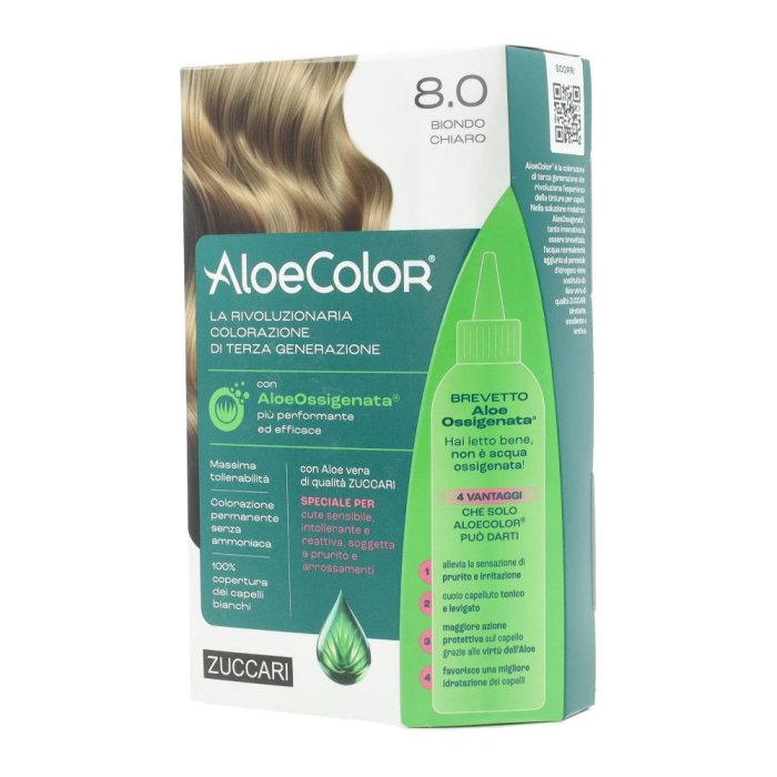 ALOECOLOR 8,0 BIONDO CHIARO