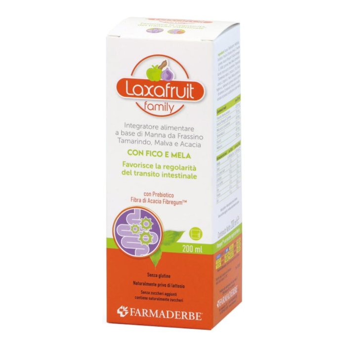 Farmaderbe Laxafruit Family Integratore Alimentare Intestino 200 ml