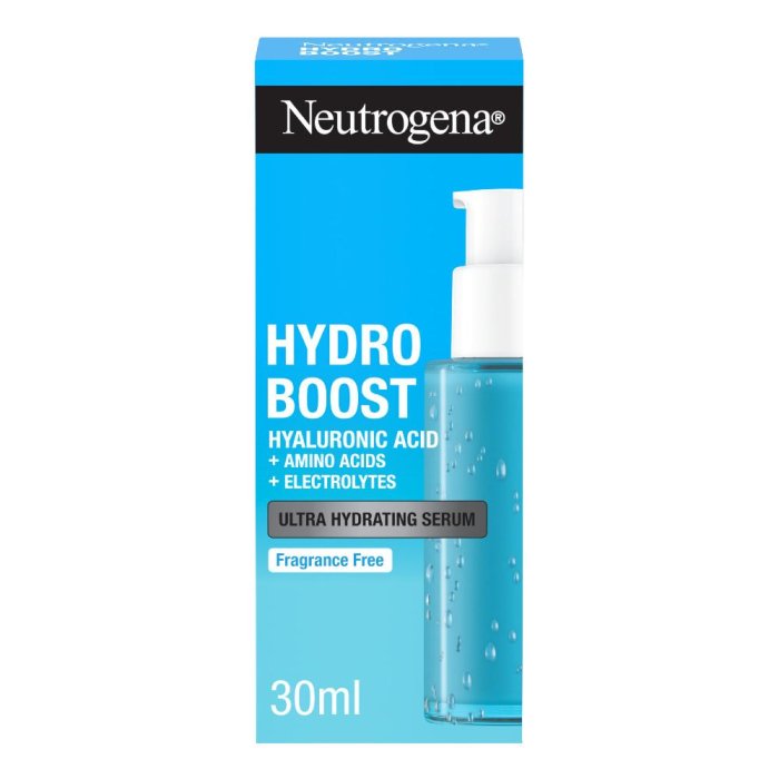 Neutrogena Hydro Boost Siero Ultra Idratante per una pelle luminosa con Acido Ialuronico 30 ml