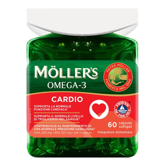 MOLLER'S Omega3 Cardio  60 Cps