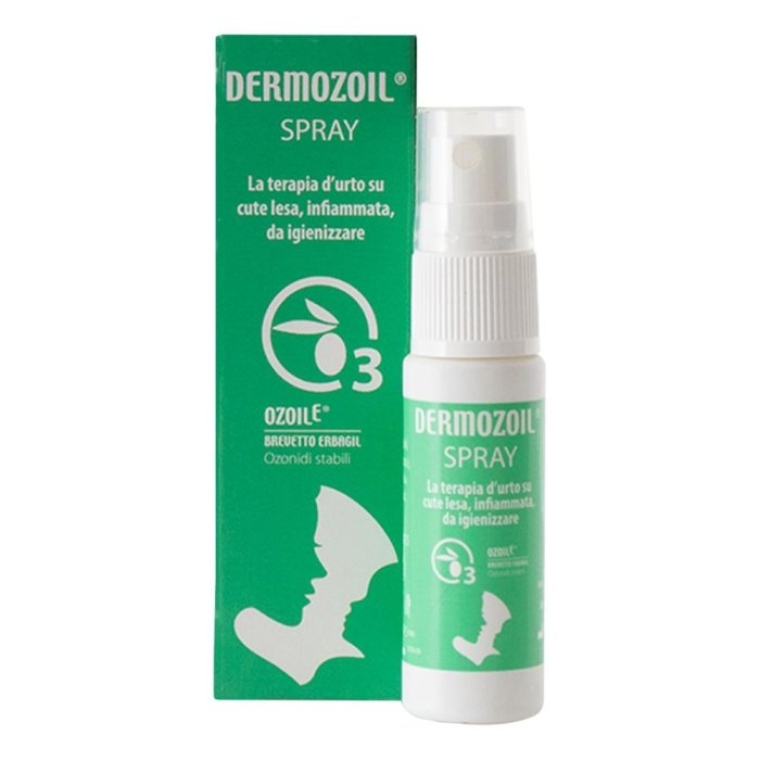 Dermozoil Spray 20 millilitri Olio Dermatologico Lenitivo per Cani e Gatti per Cute Secca Arrossata e Orecchie Sensibili