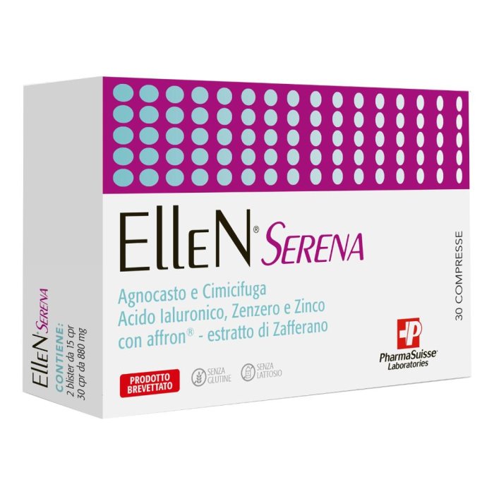 Ellen Serena Integratore Alimentare per la Menopausa e il Benessere Generale 30 compresse