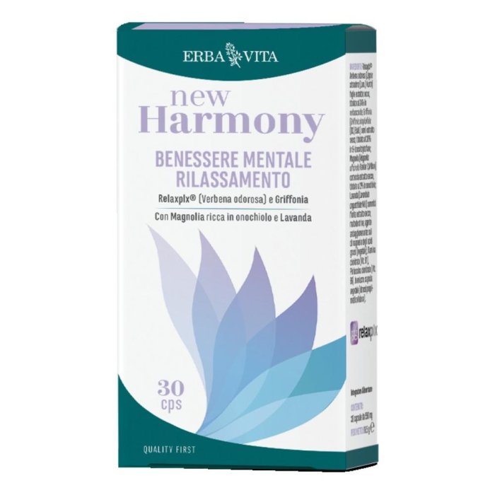 New Harmony 30 capsule - integratore per equilibrio emotivo e benessere