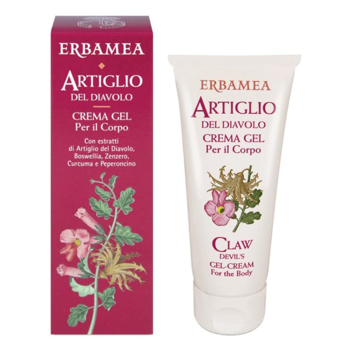Artiglio del Diavolo Crema Gel 75 ml Lenitiva per Dolori Muscolari e Articolari