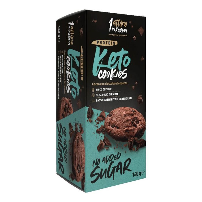 Keto Cookies Classic Dark Chocolate 160 g