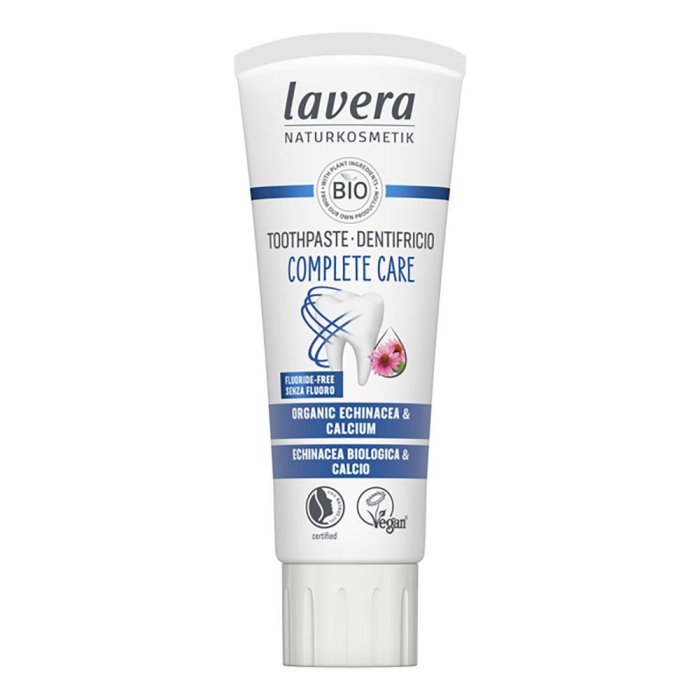 Lavera Dentifricio Naturale Echinacea e Calcio Protezione Smalto per Denti Sensibili 75 Millilitri