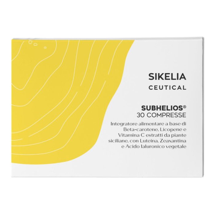 Subhelios Integratore per la Protezione della Pelle dal Sole 30 Compresse Fotoprotettive Antiossidanti