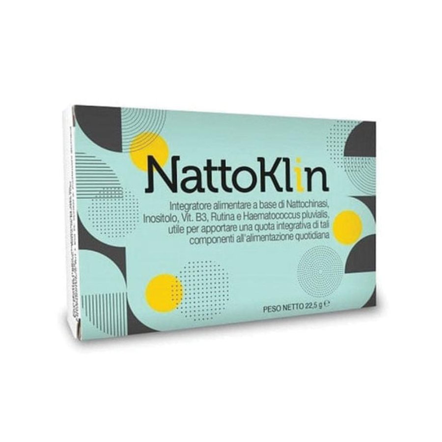 Nattoklin 45 Capsule Integratore Alimentare per la Circolazione e il Benessere Cardiovascolare Nattoklin 45 Capsule Integratore Alimentare per la Circolazione e il Benessere Cardiovascolare