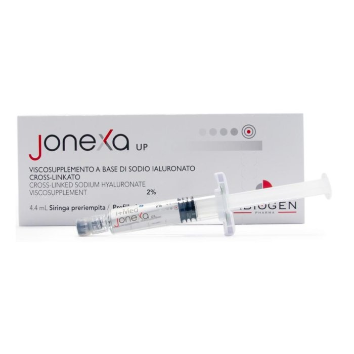 Jonexa Up 2% Siringa Pre Riempita Intra Articolare 4,4 Millilitri a Base di Acido Ialuronico per Trattamento delle Articolazioni