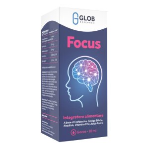 FOCUS Gtt 20 ml Gocce Orali Integratore per Memoria, Attenzione e Concentrazione