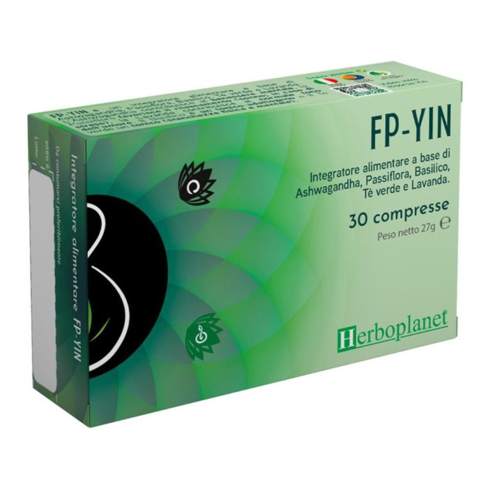 FP Yin Integratore Alimentare 30 Compresse per Equilibrio Energetico e Benessere Naturale