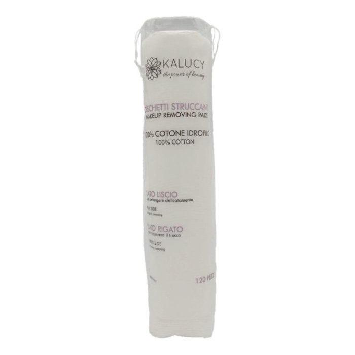 Kalucy dischetti struccanti 120 pezzi - dischetti di cotone per rimozione trucco