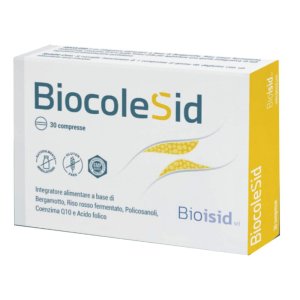 Bioisid Biocolesdi Integratore Alimentare Colesterolo e Glicemia 30 compresse