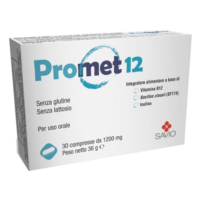 Promet 12 30 compresse - integratore per sistema nervoso e tono dellumore
