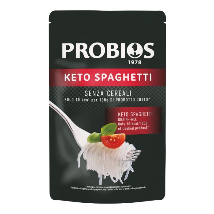 Probios Spaghetti Keto Senza Glutine Pasta Low Carb 75 gr 