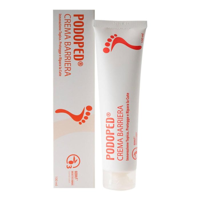 Crema Barriera Podoped Protettiva e Lenitiva per Piedi Mani e Pelle Sensibile