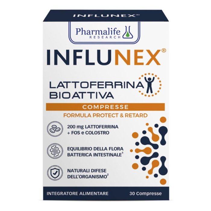 Influnex Lattoferrina Bioattiva 30 compresse