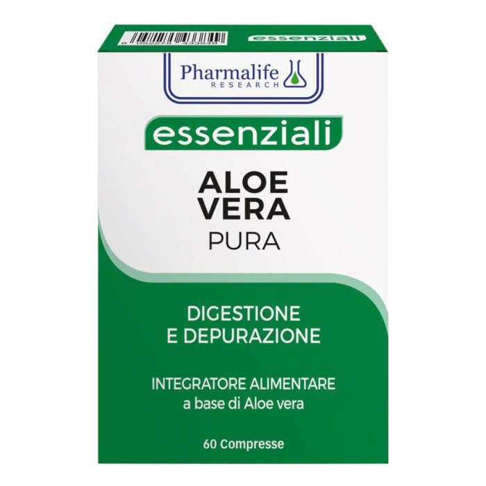 Aloe Vera Pura 60 compresse - integratore a base di aloe vera