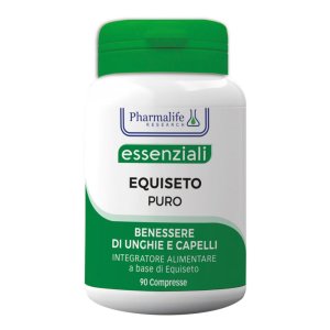 Equiseto Puro 90 compresse - integratore di equiseto per capelli e unghie