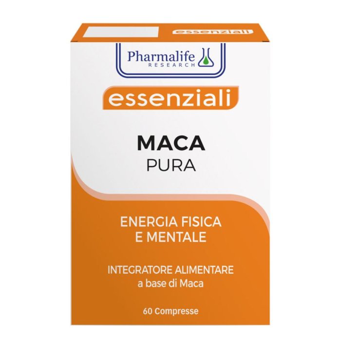 Maca Pura Pharmalife Integratore di Maca per Energia e Vitalità 60 Compresse