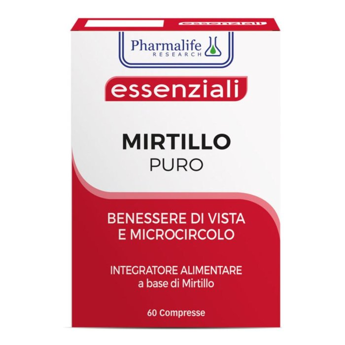 Mirtillo Puro 60 compresse - integratore per benessere della vista e microcircolo