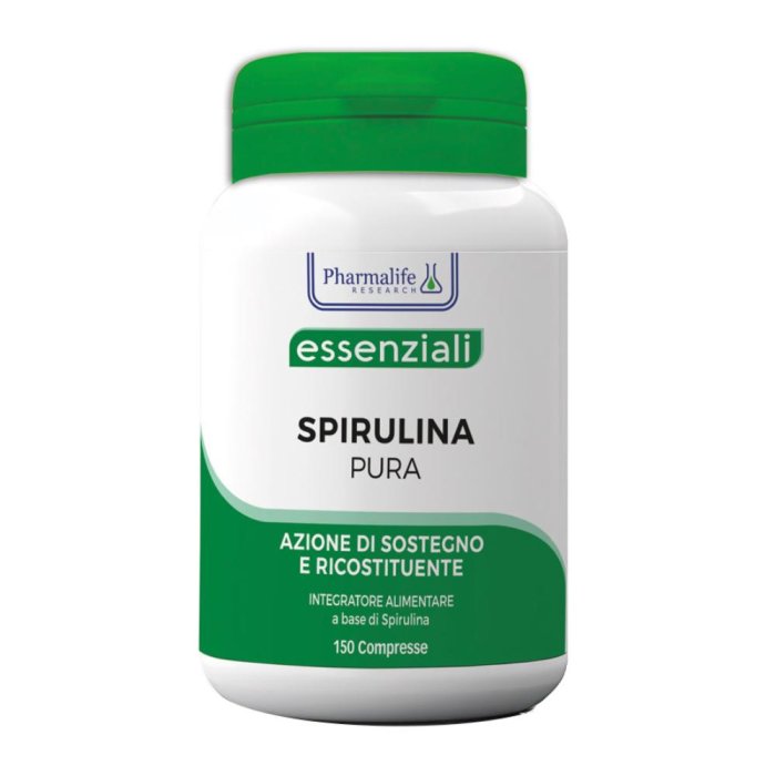 Spirulina Pura 150 compresse - integratore di spirulina per energia e tono