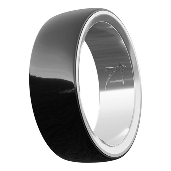 NIAH MOON SmartRing 18,2 Nero