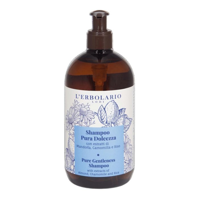 Shampoo Pura Dolcezza 500 ml | Shampoo Delicato alla Pura Dolcezza per Capelli Morbidi e Setosi