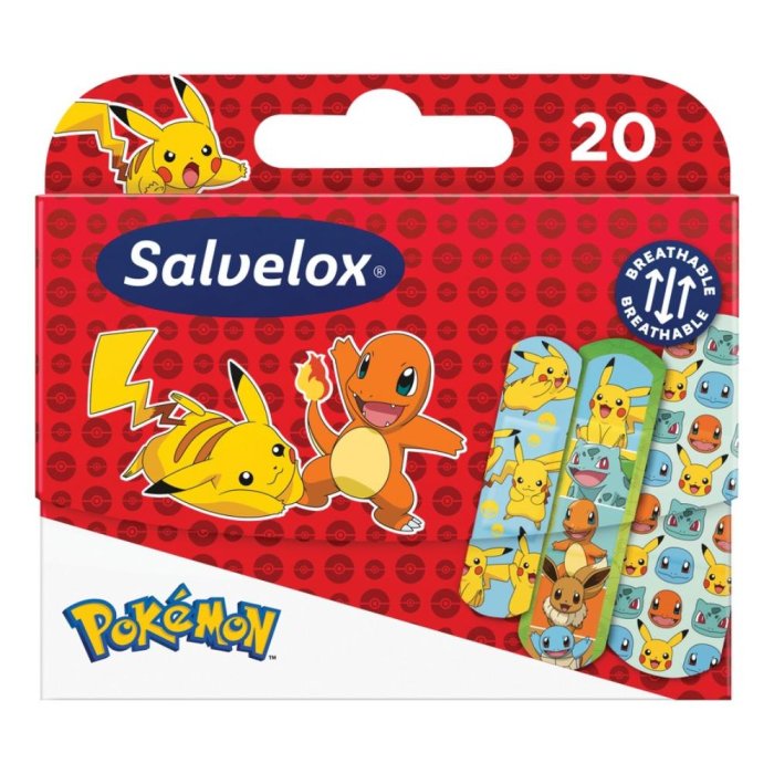 SALVELOX POKEMON CEROTTO 20PZ
