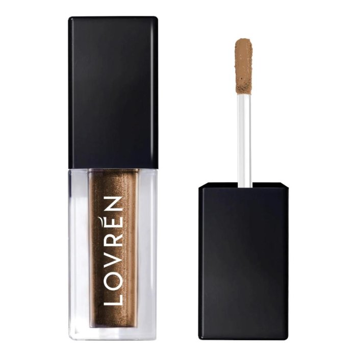 Lovrén Make Up - OML3 Ombretto Liquido Long Lasting Satin Grey, 3ml