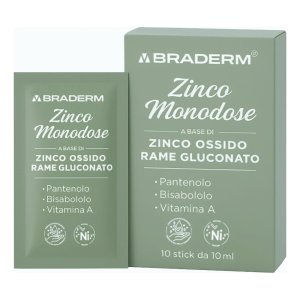 Zinco Monodose  10 Stick Braderm