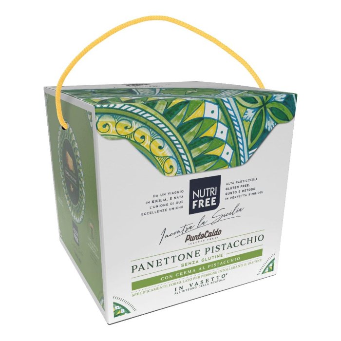 NUTRIFREE Panett.Pistacch.450g