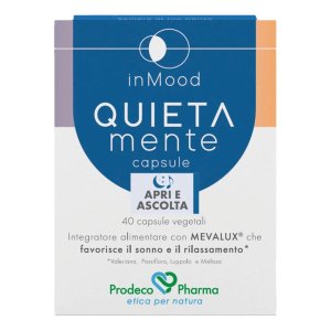 Prodeco Pharma inMood - QUIETAmente Integratore Benessere Psicologico 40 capsule
