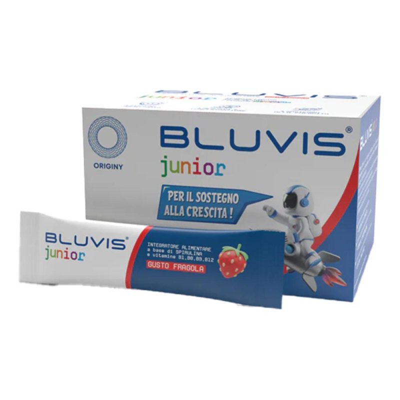 BLUVIS Junior Fragola 20 Stick BLUVIS Junior Fragola 20 Stick
