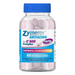 Zymerex Antiacido Forte 60 compresse - integratore antiacido per bruciore di stomaco