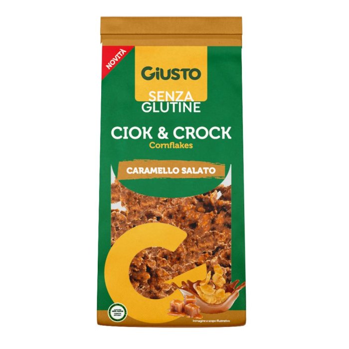 Giusto senza glutine Ciock & Crock Caram - biscotti al cioccolato e caramello