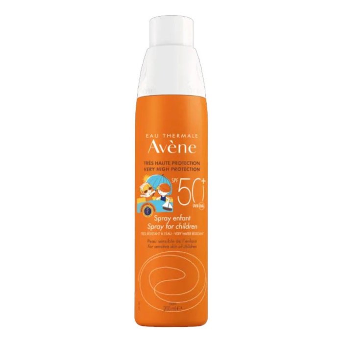 Eau Thermale Avène Spray Bambino Protezione Molto Alta SPF50+ Solare per Pelle Sensibile 200 ml
