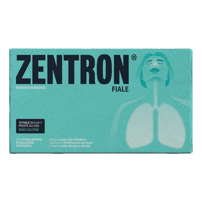 Zentron 15 Fiale da 5 Millilitri Soluzione Iniettabile Antiemetica a Base di Ondansetron per Nausea e Vomito