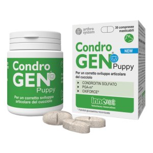 Condrogen Puppy Cane Cucciolo 30 Compresse Integratore Articolazioni e Cartilagini in Crescita