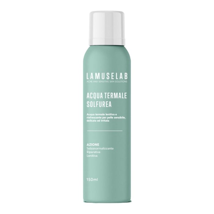 LaMuseLab Acqua Termale Sulfurea lenitiva e Rinfrescante, 150ml