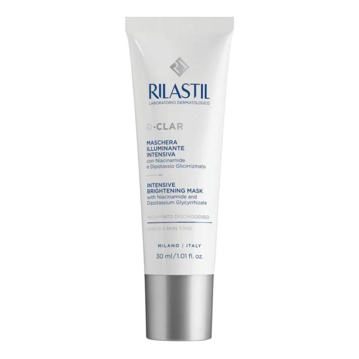 Rilastil D-Clar Maschera Illuminante Intensiva 30 ml – Trattamento uniformante per pelle spenta e irregolare
